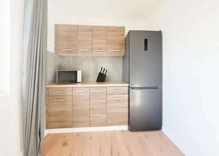 شقة Tolstov - Monteurwohnung - 3 Schlafzimmer - Esszimmer - Kueche - Waschmaschine - 25 Min Zur Messe Dus